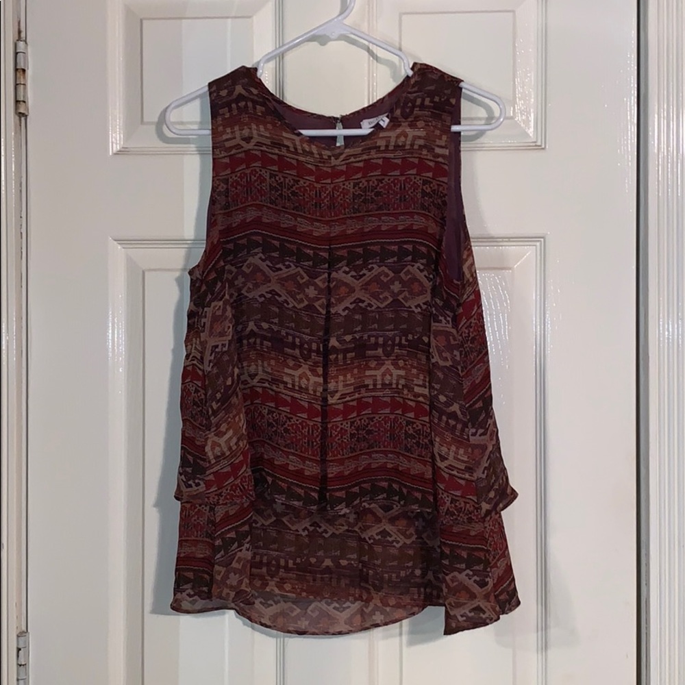 BCBG Generation Aztec Print Shirt